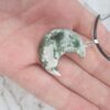 Crystal Crescent Moon Pendant - Image 3