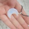 Crystal Crescent Moon Pendant - Image 8