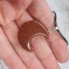 Crystal Crescent Moon Pendant - Image 6