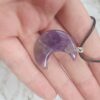 Crystal Crescent Moon Pendant - Image 7